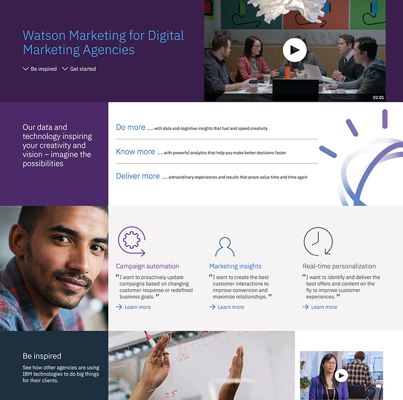 Watson Digital Marketing campaign