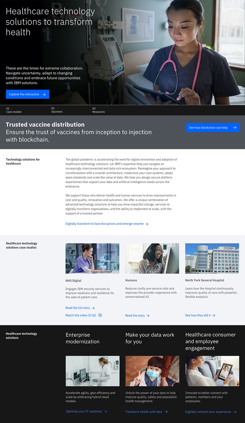 Healthcare industry design